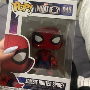 Zombie hunter spidey funko pop